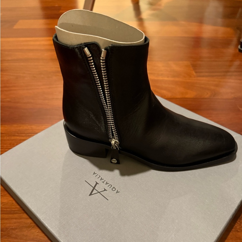 New in box Aquatalia leather boots, Felice style, size 6.5 - Picture 2 of 4